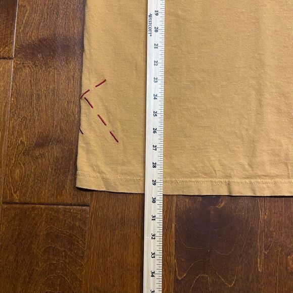 Timberland Vintage Y2K Rugged Outdoors Wheat Brown T-Shirt Mens Size XL - Picture 9 of 9